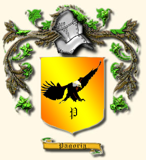 The Pagoria Family Crest