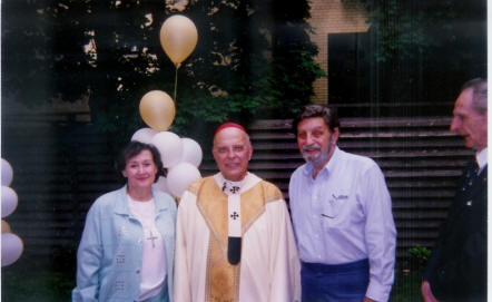 Carol and Serf with Cardinal George