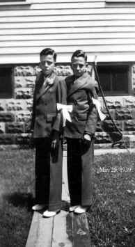 Frank and Dominic - 1939